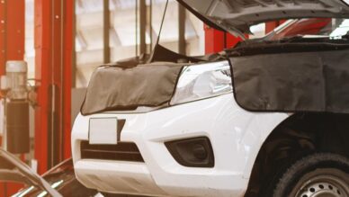 car repair station with soft-focus and over light in the background - Financing Assistance and SBA Support