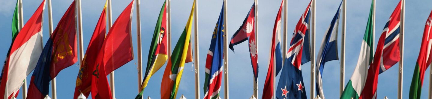 international flags flying - International Tax