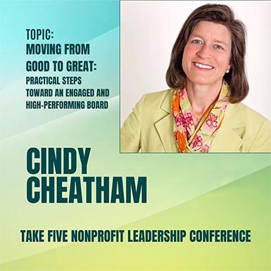 Cindy Cheatham - Take Five Spring 2023