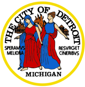 City of Detroit MI Logo Seal