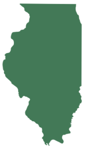 Silhouette of the State of Illinois