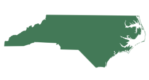Silhouette of the State of North Carolina