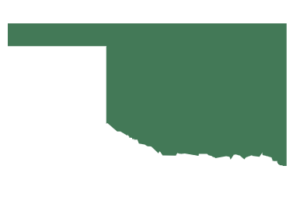 Silhouette of the State of Oklahoma