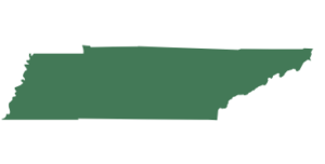 Silhouette of the State of Tennessee